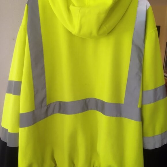 Hi-Vis XL Hoodie - Picture 3 of 5
